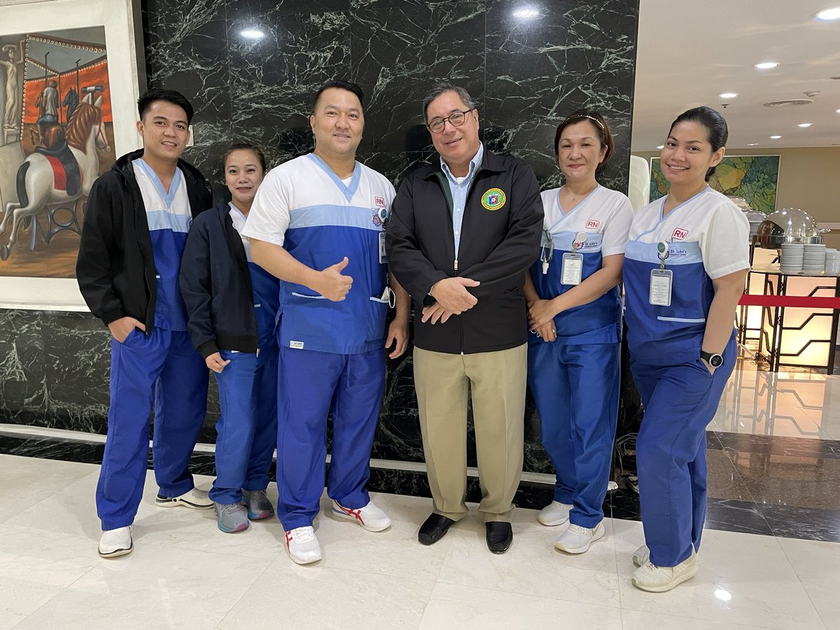 At the send off Ceremony for the Liver Transplantation Case at St Luke’s BGC &amp; a nurse from the Team went to me &amp; thanked me for the release of their HEA for CoVID-19! 
One Promise delivered! 

The DOH will continue to release all HEA to HCWs who served during the Pandemic!