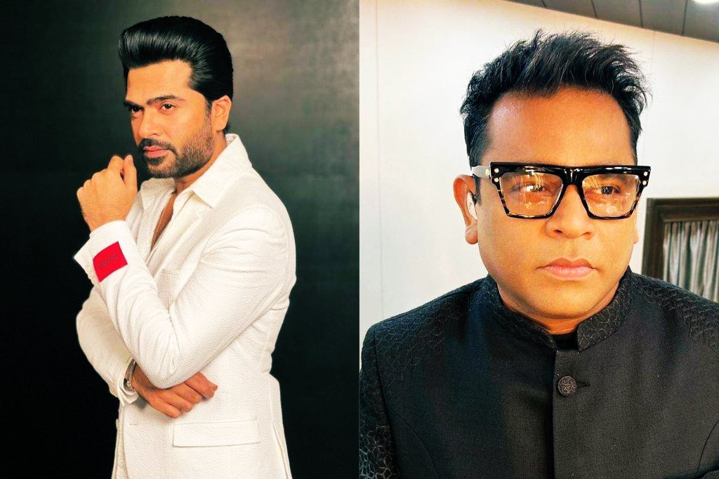 strmalaysiafc's tweet photo. Buzz :
An #ARRahman Musical in #STR48
The successful streak continues for the 6th times after delivering chartbusters in previous collaboration.
#SilambarasanTR
#ARRforSTR
#TeamSTRMalaysiaOfficial https://t.co/5HNotHreSE