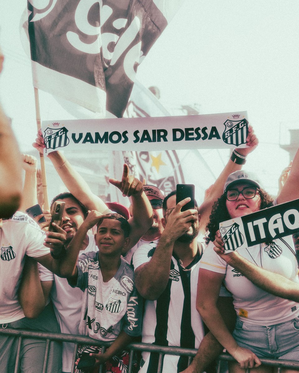 SantosFC's tweet photo. Acreditar, até o final! 🤝 https://t.co/WRurT0SDAE