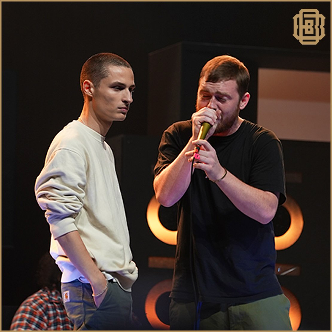 beatboxbattle's tweet photo. Snapshot from the men's solo semi-final of the 6th Beatbox Battle World Championship between FootboxG from Belgium versus NaPom from the United States. This festival took place at the Huxleys neue Welt in Berlin from 04.-06. August 2023.
©2002-2023 BEATBOX BATTLE®
#BeatboxBattle #Beatboxing #MusicFestival #Beatboxer #LiveMusic #MCing #Cypher #VocalScratch #acappella #MouthMusic #VocalPercussion #BeatboxChallenge #UrbanSkills #5thelement #OpenMic #BeatboxCommunity #Freestyle #IndieMusic #BBBWC #RC505 #LoopStation #HipHop #BeatboxCulture #HumanBeatbox #Acoustic #Showcase #Trending #Festival #EpicConcert #StageLights