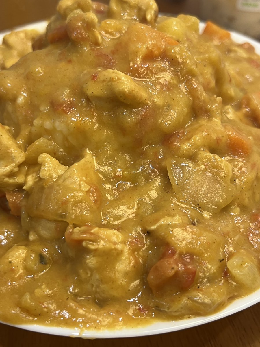 Jerrysheeper's tweet photo. カレー　自分で作った https://t.co/vxnNSKt7Cd