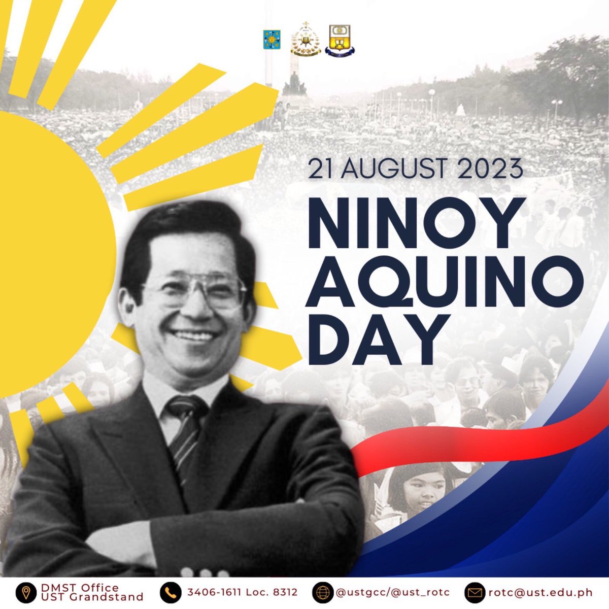 ustgcc's tweet photo. "There is no greater nation on earth than our Motherland. No greater people than our own. Serve them with all your heart, with all your might, and with all your strength.” - Ninoy Aquino https://t.co/sM5pfZ5QSn
