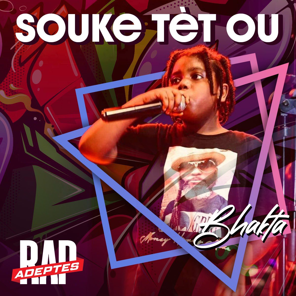 rapadeptes's tweet photo. BHAKTA se premye jenn MC @rapadeptes chwazi bay bourad pou lanse tèt li nan milye a ak “Souke Tèt Ou” nan okazyon 12e anivèsè nesans li nan lide pou enspire plis timoun parèy li ki gen talan vin ranfòse kilti a.

https://t.co/9n8MSz5kEg

#SoukeTètOu #Bhakta12 #HipHop50 https://t.co/p2xDEvxZMU