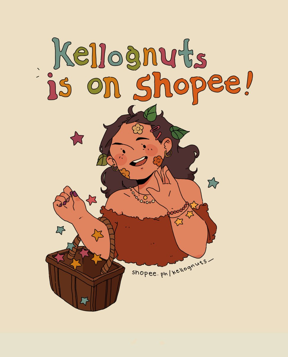 「HELLO! After a slight delay, Shopee fina」|kellognuts ✿ˊˎ- | working on commissions 🌱のイラスト