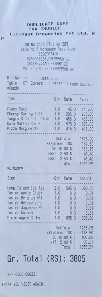 ProfessorCardz's tweet photo. SAVED 33% on a discount on a bill of ₹4170
Paid ₹2805 instead.
10% discount on bill + ₹1000 (40%) on Axis Magnus cards. That's a pretty decent save as there were no other discounts available.
#effingut apple cider beer was just amazing
#sassy
🚨❤️We have just completed 550 Followers on twitter. Thanks for this achievement. Repost the First Tweet for support and follow! #love
❤️🚨This is my second social media venture after https://t.co/jbhIjGQ6wA
If you like my content do follow me back and let's maximize credit card rewards.
@imYadav31
@credofly @creditcardz_in @CreditYodha @CardMavenIn @chaaai @2021Kashif @ankurmittal @THEONLYANKUSH @CenturionGuy1 @Anirban12Mandal #ccgeeks #ccgeek #creditverse