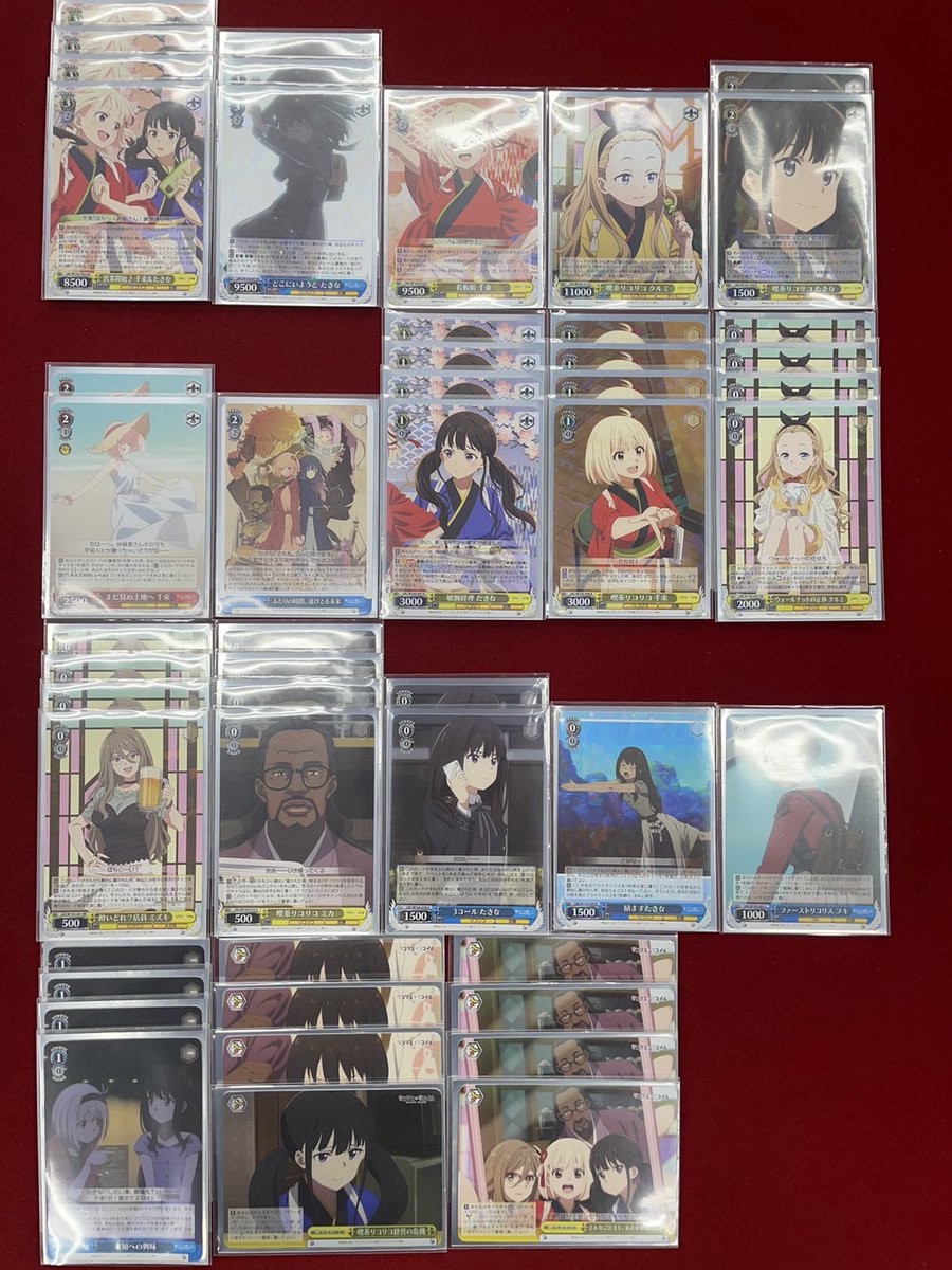 ws リコリスリコイルデッキ+パーツ