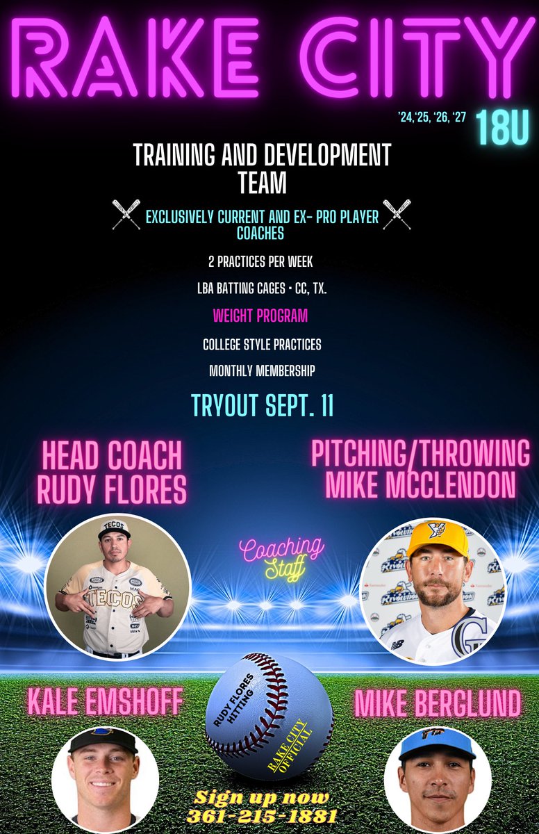 <a href="/SHS_PirateBball/">Sinton Pirate Baseball</a> <a href="/GreyhoundTaft/">Taft Greyhound Baseball</a> <a href="/GPWildcatBsbl/">Gregory-Portland Baseball</a> @RfPirate <a href="/PortAransasISD/">Port Aransas ISD</a> <a href="/CalallenBBall/">Calallen Wildcat Baseball</a> <a href="/RobstownBasebal/">Robstown Cotton Picker Baseball</a> <a href="/Inglesidebsball/">Ingleside Baseball</a> <a href="/TMWarriorBSBL/">WarriorBaseball_TM</a>