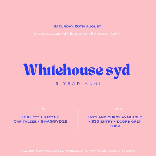 ORIMALAYS's tweet photo. We back this Saturday for our 9 year anniversary Sydney! 🫶🏽 link: https://t.co/x1b89LRKD5 https://t.co/G1x5Co8jNE