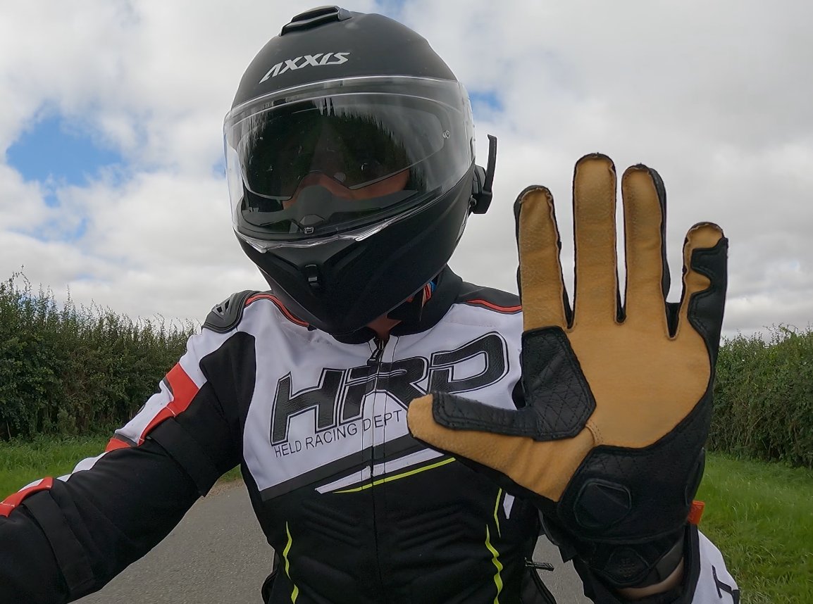 What a cracking weekend! Plenty of miles testing: Icon Hypersport Short gloves, available through distributors of @PartsEurope , Axxis Strom SV flip-up motorcycle helmet, available through distributors of @BickersOnline and the @senabluetooth Spider ST1 mesh intercomm system