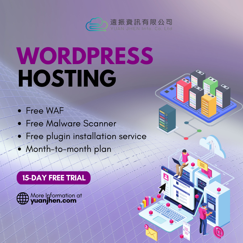 yuanjhen_info's tweet photo. Looking for reliable and secure WordPress Hosting?

WordPress Hosting with a built-in LiteSpeed Web Server,  WAF, malware scanner,  and 1-click WP Installation.

Enjoy your free trial of 15 days today! 
Easy to register, no card required!