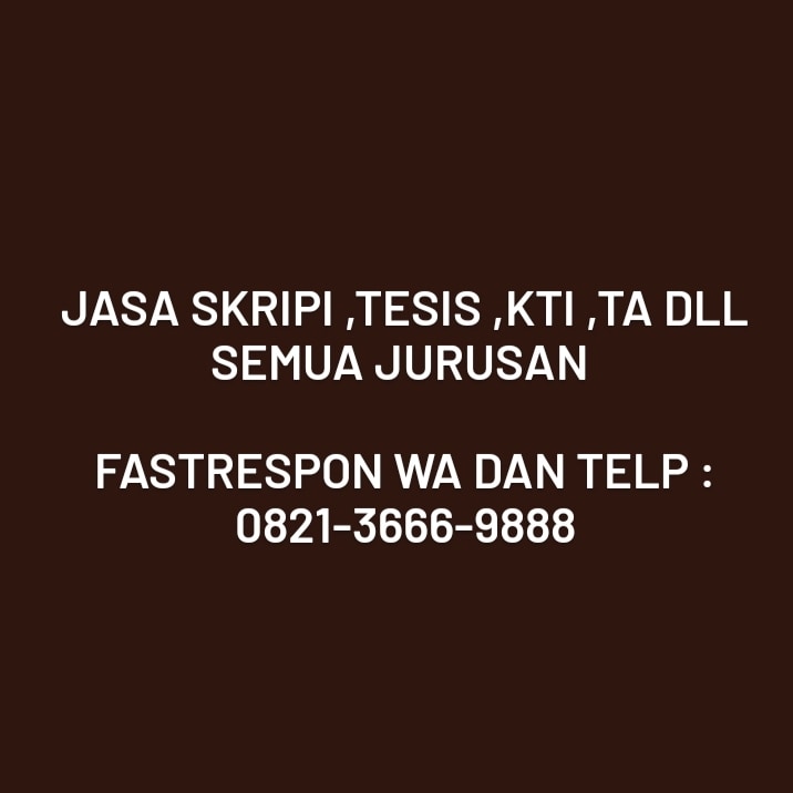 spssimb's tweet photo. Skripsi selesai tepat waktu ,minim revisi adalah impian sejuta umat 😁✌️

Menerima :
skripsi/tesis (full atau perbab )
Proposal
KTI
Jurnal Publikasi 
Makalah
Jasa revisi 
Pembuatan PPT
Olah data SPSS ,SEM dll
Dll

Fasilitas :
Free revisi sampai acc
Pembayaran bertahap https://t.co/ZsgIYhMMK4