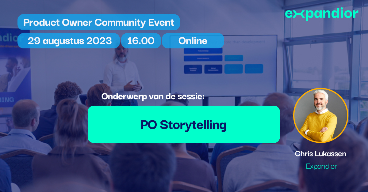 expandior's tweet photo. Over een week start ook voor ons het 'seizoen' en de kalender ziet er veelbelovend uit vinden we zelf.
Ben jij lid van de grootste PO/PM-community van Nederland? Dan is deelname kosteloos.

1/n

#community #productowner #productmanager #productmanagement #events https://t.co/Q85ZeAYuQN