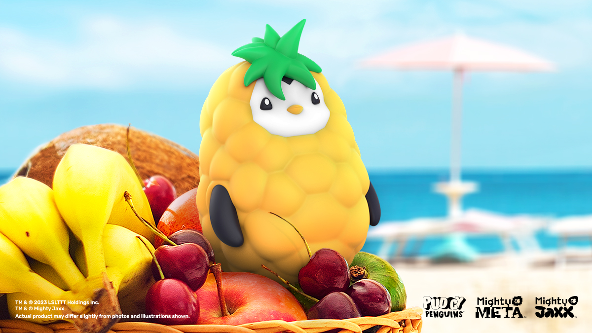 Hang loose and stay fruity with the new <a href="/pudgypenguins/">Pudgy Penguins</a>  collectible! 🤙

Coming soon on 23 Aug, 9pm EST.
Only 300 pieces are available!
