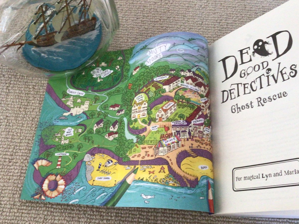 writeaboutbooks's tweet photo. Can Sid & Zen rescue their motley crew of ghost friends from the mysterious Innkeeper. It’s certainly going to take some powerful magic & a lot of daring do. Find out in the #DeadGoodDetectives’s 2nd exciting adventure #GhostRescue @JennyMcLachlan1 @chloedominique_ @FarshoreBooks https://t.co/VTmQLmcLcQ