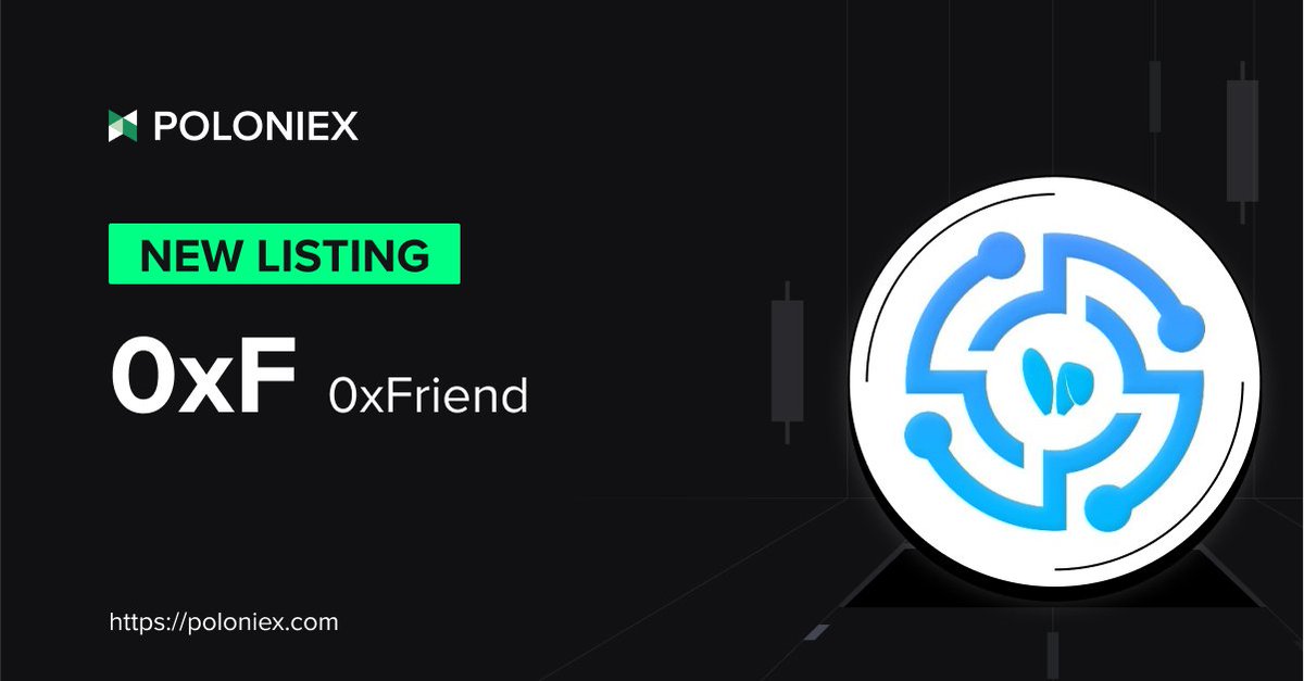 Poloniex's tweet image. OxFriend #OxF is Poloniex newest listing! 🚀
@Friend_bot_tech

Deposit will be opened on August 21st, 10:00 (UTC)

August 21st (UTC), Post-only mode will be enabled on 10:00 &amp;amp; Full trading will be enabled on 11:00

support.poloniex.com/hc/en-us/artic…

#newlisting #Crypto #CryptoTrading