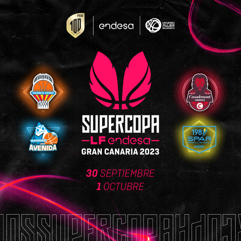 BaloncestoESP's tweet photo. 🚨 OFICIAL | La #SupercopaLFEndesa se jugará en Las Palmas de Gran Canaria

🏟️ Gran Canaria Arena
📆 30 sept - 1 oct
📺 @teledeporte

#SomosEquipo