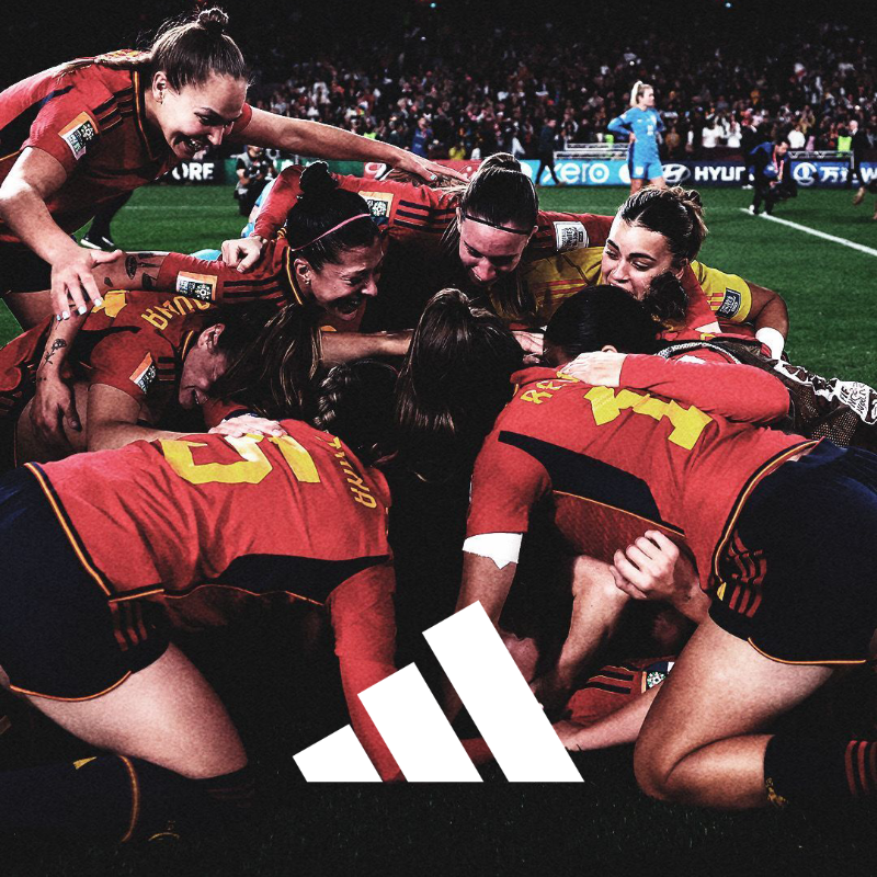 adidasfootball's tweet photo. CAMPEONAS DEL MUNDO ⭐️ @sefutbolfem
