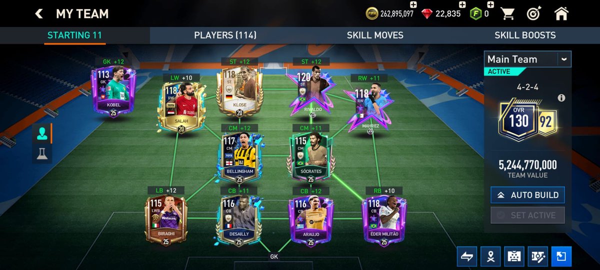 New Video Uploaded : youtube.com/watch?v=mTdsyq…
My #fifamobile team after 4 weeks. #roadtochampion  
New EA FC Mobile Fans let's follow each other. #eafcmobile #fifamobile23 #fifamobileteamprogress