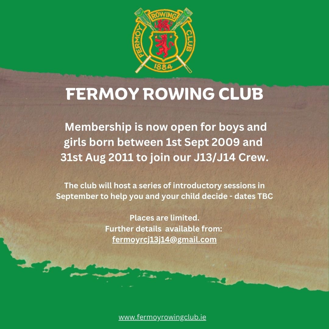 Membership is now open for boys and girls born between 1st September 2009 and 31st August 2011 to join our J13/J14 crew. Intro sessions will be held in September, please complete the expression of interest form here: forms.gle/zRfWQxXmCp3zp9…