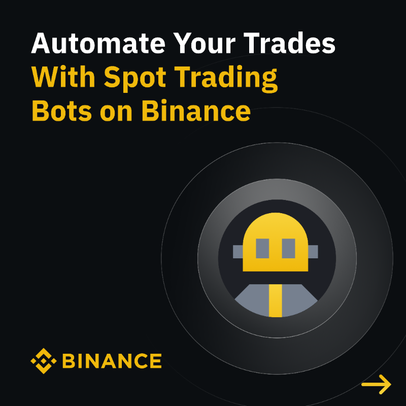 binance's tweet photo. Make your trading experience simpler with spot trading bots on #Binance

Learn about the different types 👉