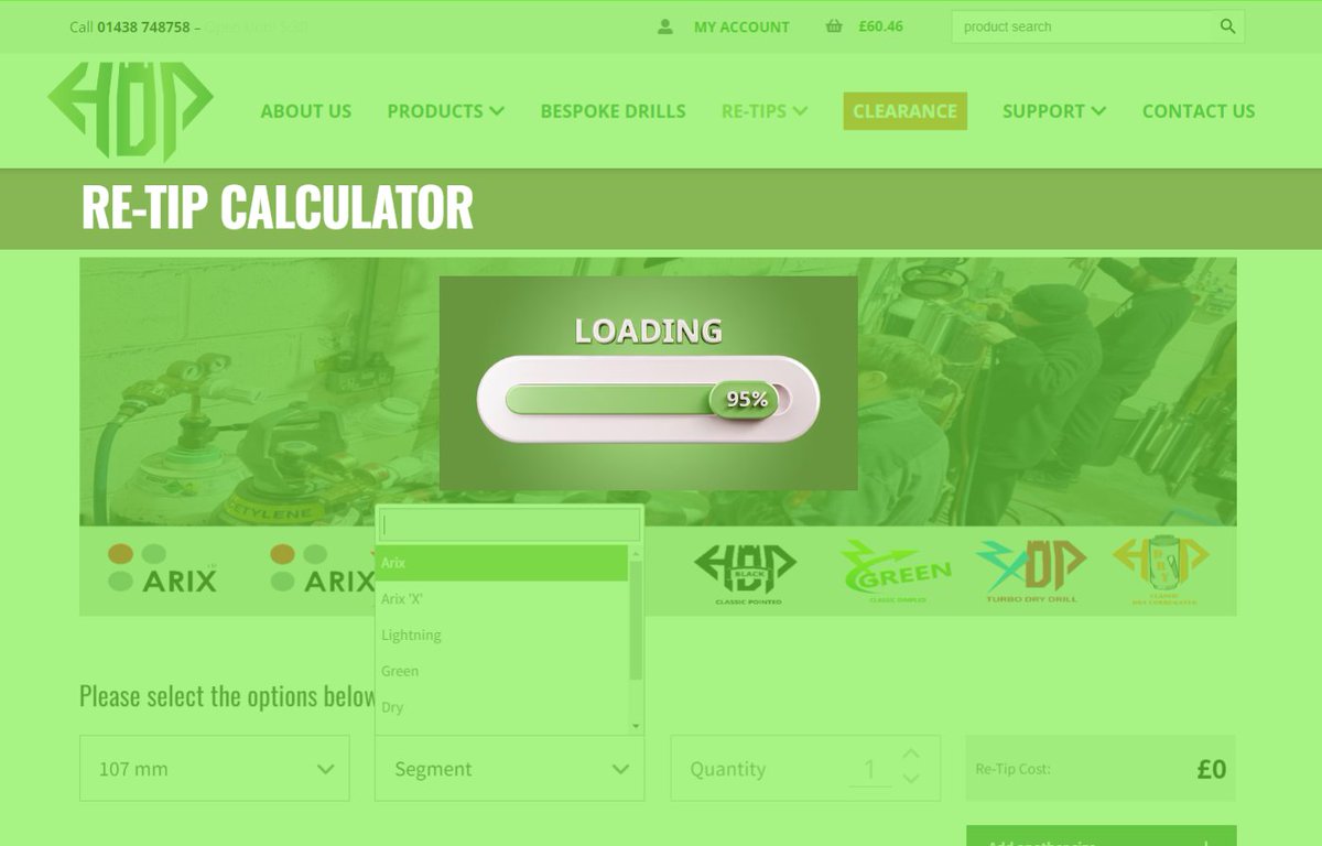 HertsDiamondltd's tweet photo. Our latest edition to our New Website is almost ready, our Re-Tip Calculator will be launching this Wednesday.
Price up your re-tips (with your agreed discount) and send us their details for us to arrange collection all on line.
#retips #coredrill #comingsoon #retipcalculator https://t.co/CliXK77njF