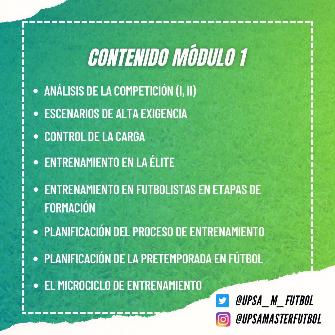UPSA_M_FUTBOL's tweet photo. Esta semana comenzamos a presentaros a todos nuestros profesores. 

Comenzamos con el módulo 1:

𝓔𝓷𝓽𝓻𝓮𝓷𝓪𝓶𝓲𝓮𝓷𝓽𝓸 𝓭𝓮 𝓵𝓪 𝓬𝓸𝓷𝓭𝓲𝓬𝓲ó𝓷 𝓯í𝓼𝓲𝓬𝓪

 📮 master.futbol@upsa.es 

https://t.co/HNrfdXZ7Fc https://t.co/Mf6KFIPR7v