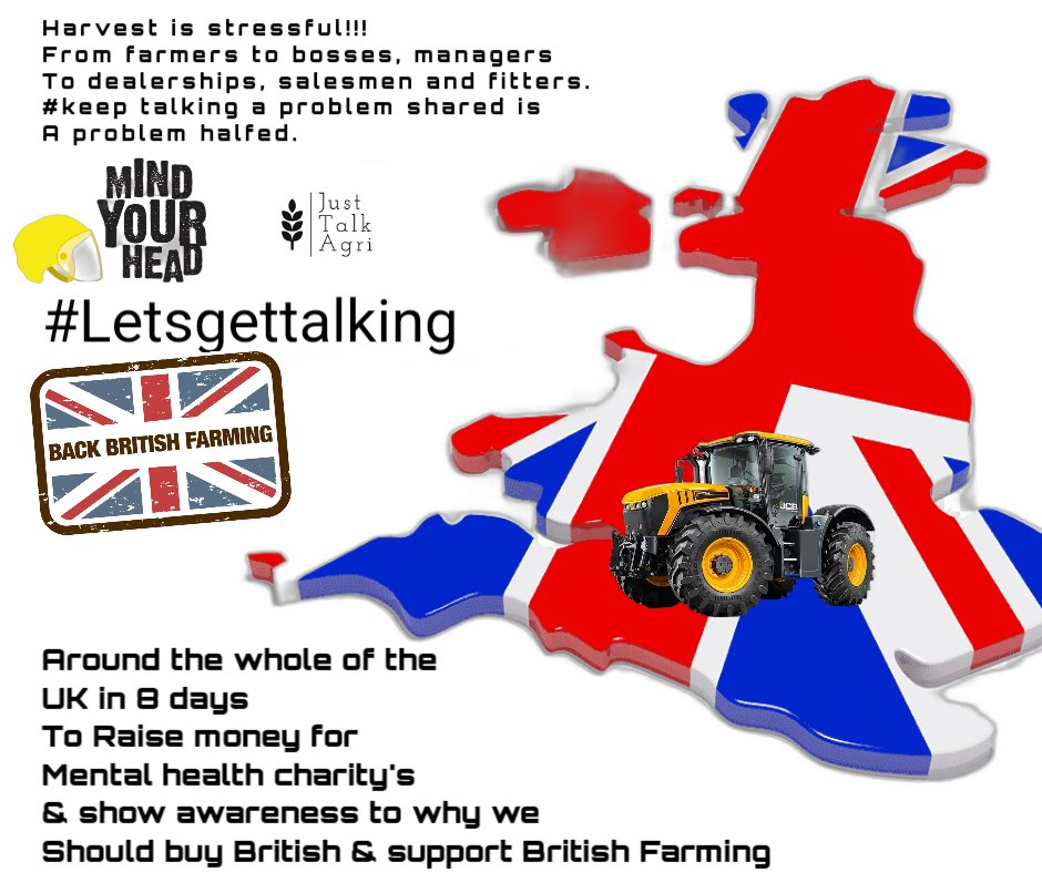 A problem shared is a problem halfed #letsgettalking #mindyourhead #itsoknottobeok #MentalHealthMatters @FarmersWeekly @yellowwelliesuk @NFUtweets @FarmersGuardian