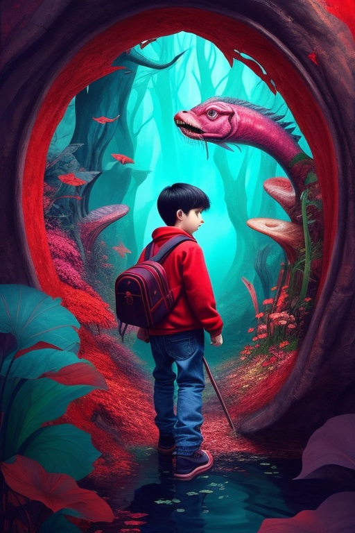 Khamndani's tweet photo. Alice's Adventures in Wonderland (male version)created by StarryAI and Leonardo showcases two completely different environments.🧐 StarryAI's rendition is incredibly realistic, while Leonardo's artwork emanates a more dreamlike and fantastical atmosphere🐰🐰.  #Findusai #StarryAI https://t.co/1hLhW5ChDr