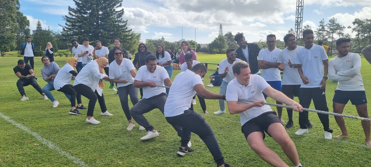 EY_Africa's tweet photo. EY Mauritius had a thrilling EY day at Dodo Club.
#EYMauritius #ExceptionalEYExperience #BetterMe #BetterUs #BetterWorkingWorld #sports #wellbeing #teaming https://t.co/gywqa5pJxX