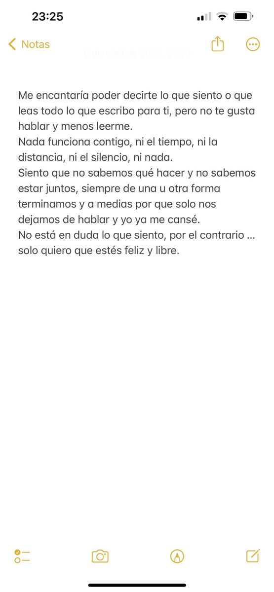 Estoy borre y borre notitas de mi cel y algunas como me han partido el alma 😞 amigas váyanse de donde no sepan cómo actuar, váyanse de donde no se sientan amadas, váyanse cuando sientan que no le hacen bien a alguien, a veces es mejor irse a tiempo …