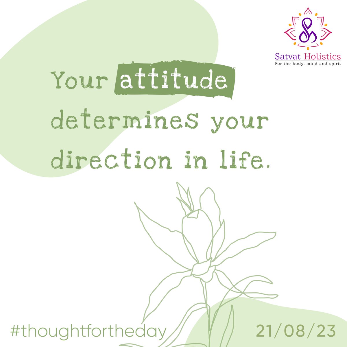 SatvatHolistics's tweet photo. Your attitude is the compass that charts your life's course
#satvatholistics #AttitudeShapesDestiny #NavigateWithPositivity #LifeDirectionByAttitude #AttitudeGuidesJourney #mindfulnesspractice #thoughtfortheday #mondaymotivation #mondayvibes #soundhealingmeditation https://t.co/uzg8hm2gYb