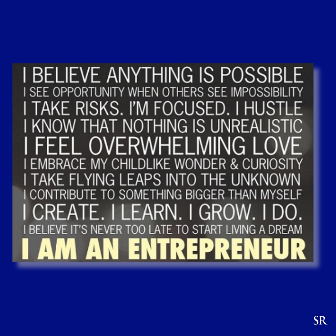 SR_Aus's tweet image. TODAY (21st of August) is World Entrepreneurs Day, so we would like to to honor the innovators, creatives and risk-takers who are making huge changes in our communities with their businesses. #entrepreneurship #business #achievinggoals #change