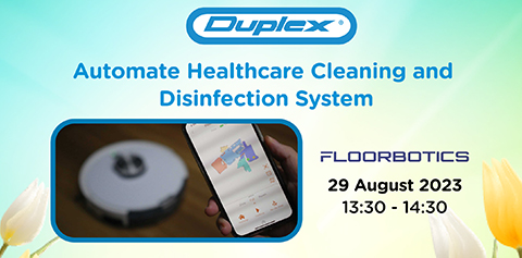 DuplexHealth's tweet photo. Ready for the future of hygiene in healthcare? 🌟 Discover automated cleaning &amp; disinfection systems that boost productivity and hygiene effectiveness. Webinar: 29 Aug, 13:30 - 14:30 pm AEST. Don't miss out! https://t.co/J54O4XR8Q0
 #HealthcareInnovation #HealthcareAutomation https://t.co/SsihMBPtY2