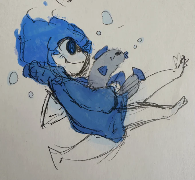 Morpha and fish 
