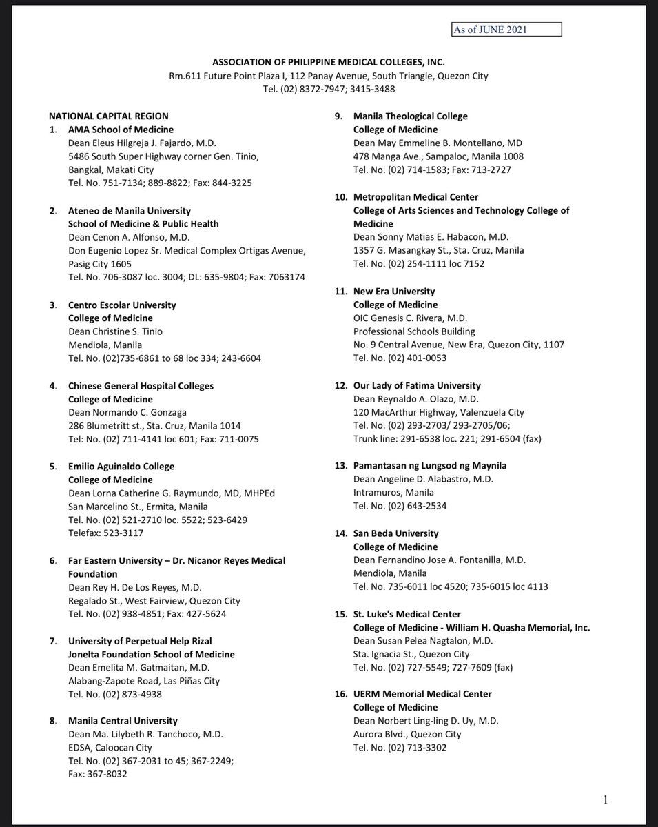 BloomSagaa's tweet photo. Here are the lists of medical schools in the Philippines. This is for everyone who experienced injustices from other school. You still have a chance to pursue your dream. CHOOSE THE RIGHT ONE FOR YOU! Never denied but only redirected. 🩺🇵🇭♥️ https://t.co/Xz5NBaEnDr