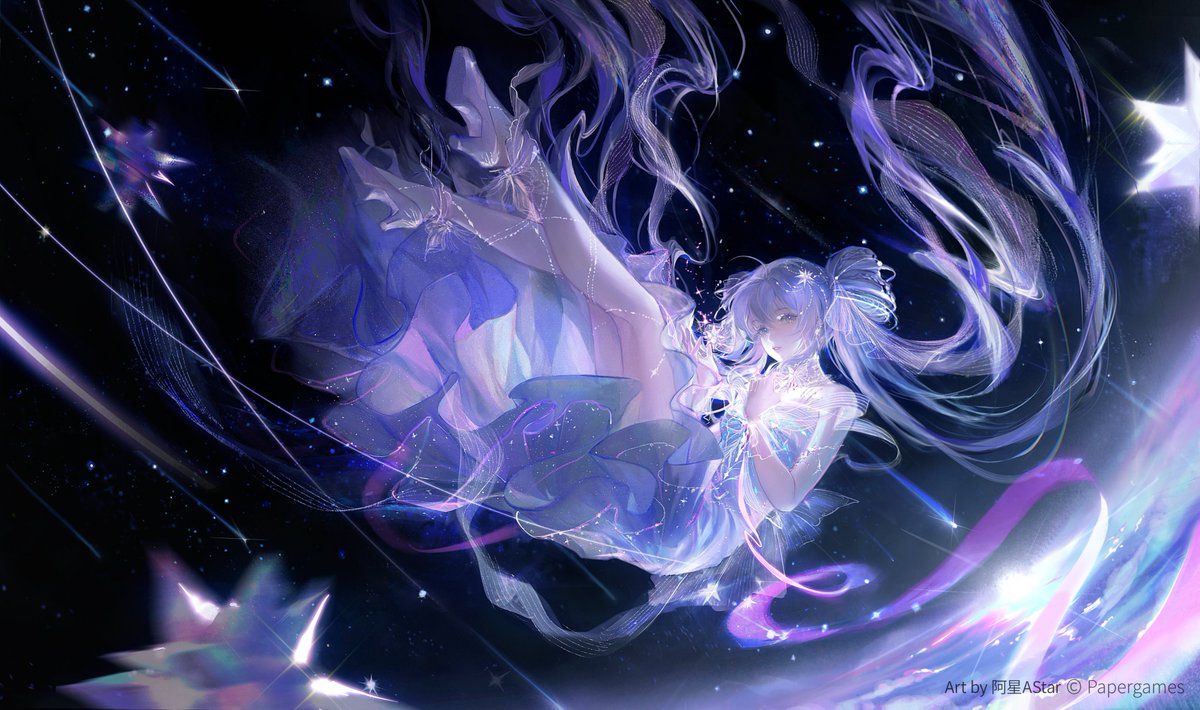 ShiningNikki_JP's tweet photo. ✨ルインの星光スペシャルイラスト✨

ここには暗流が轟く深淵があり
きらびやかな星の光もある。

イラスト提供：阿星AStar様 @AStar_CN 

ゲーム内でプレゼントをお受け取りください

RT&amp;フォローでピンクダイヤ500個を10名にプレゼント🎁

締切 8/27

#シャイニングニキ
#星が昇る夜に https://t.co/GbeMZDhNOM