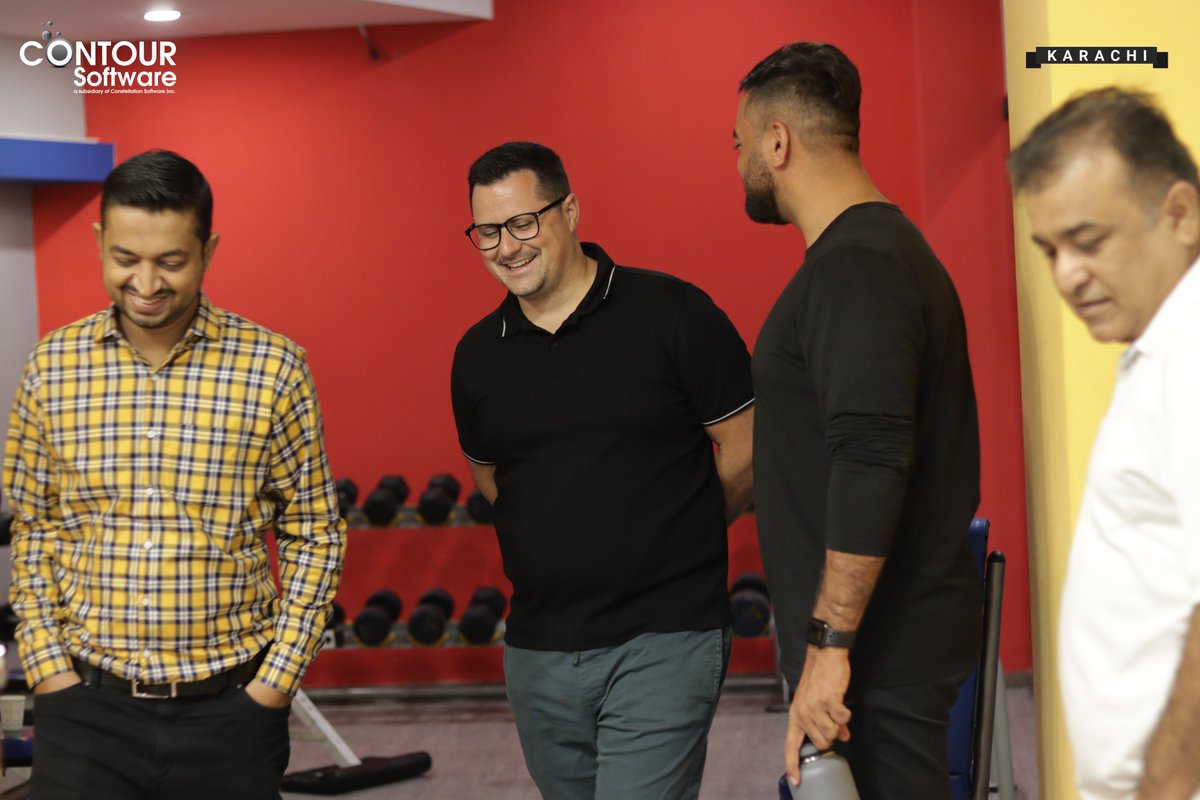 ContourSoftware's tweet photo. π€Contour Karachi was delighted to welcome Anthony Colangelo & Aseem Ali, Directors of Finance & Accounting - Perseus, starting with a tour of the office and lunch! π€π’
#ContourSoftware #SoftwareForLife #Perseus #CorporateFinance #OfficeTour #Lifeatcontour #OurPeople #OurCulture https://t.co/7eJIeaKJaV