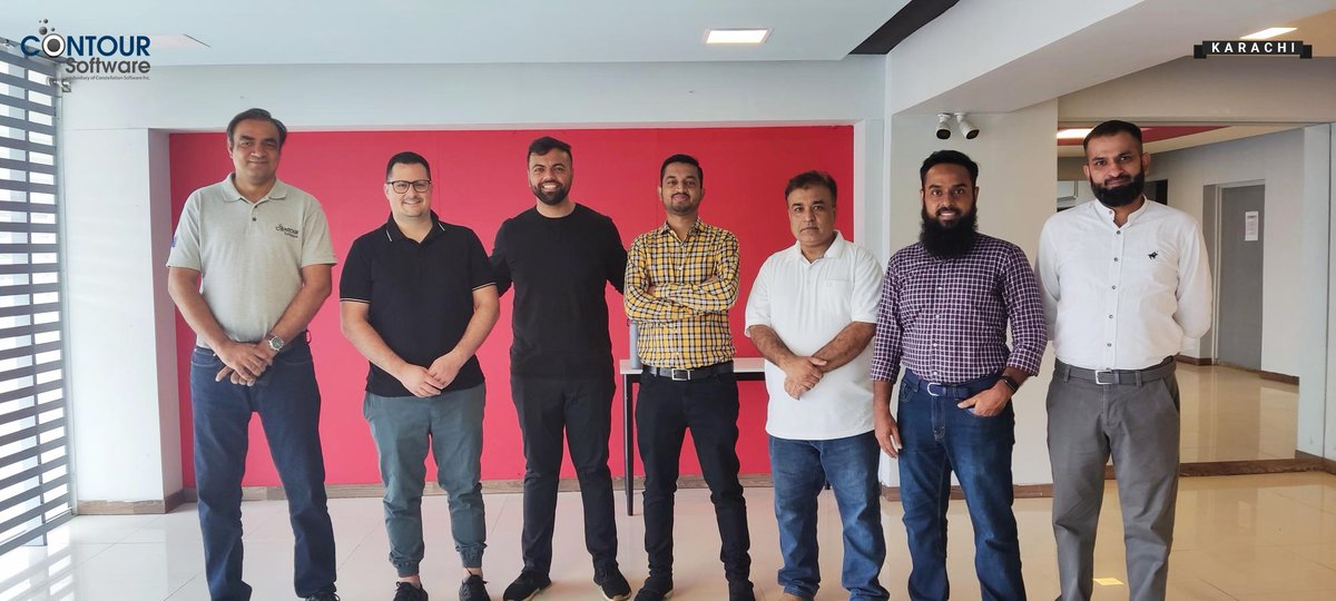 ContourSoftware's tweet photo. π€Contour Karachi was delighted to welcome Anthony Colangelo & Aseem Ali, Directors of Finance & Accounting - Perseus, starting with a tour of the office and lunch! π€π’
#ContourSoftware #SoftwareForLife #Perseus #CorporateFinance #OfficeTour #Lifeatcontour #OurPeople #OurCulture https://t.co/7eJIeaKJaV