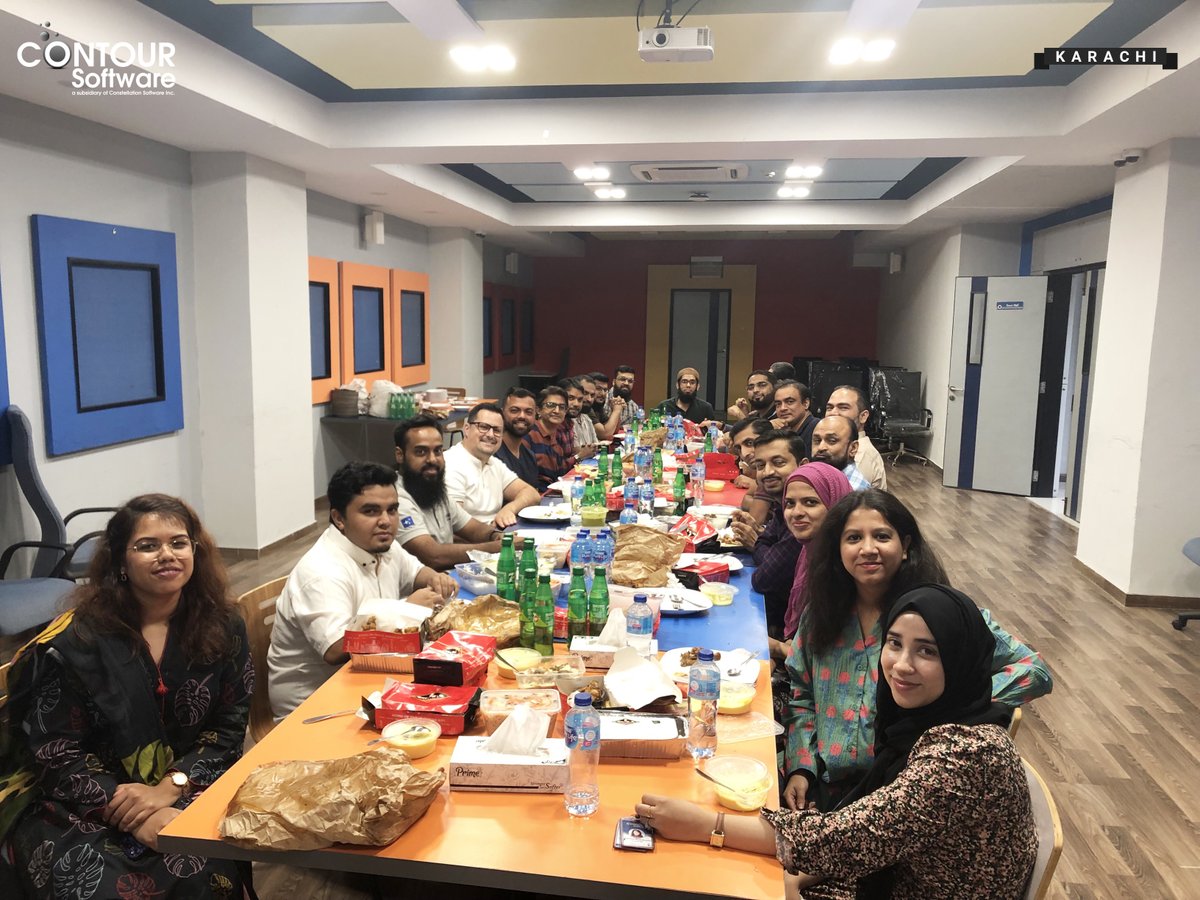 ContourSoftware's tweet photo. π€Contour Karachi was delighted to welcome Anthony Colangelo & Aseem Ali, Directors of Finance & Accounting - Perseus, starting with a tour of the office and lunch! π€π’
#ContourSoftware #SoftwareForLife #Perseus #CorporateFinance #OfficeTour #Lifeatcontour #OurPeople #OurCulture https://t.co/7eJIeaKJaV