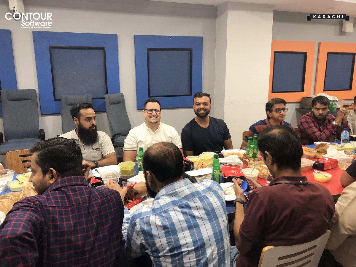 ContourSoftware's tweet photo. π€Contour Karachi was delighted to welcome Anthony Colangelo & Aseem Ali, Directors of Finance & Accounting - Perseus, starting with a tour of the office and lunch! π€π’
#ContourSoftware #SoftwareForLife #Perseus #CorporateFinance #OfficeTour #Lifeatcontour #OurPeople #OurCulture https://t.co/7eJIeaKJaV