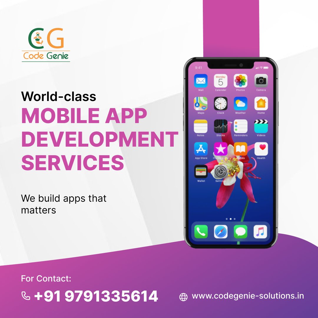 CODEGENIE07's tweet image. Build a User friendly Mobile apps and Establish your Brand app in appstore and playstore ..
#CodeGenie #codegeniesolution #mobileapplicationdevelopment #websitedesign #WatchingNow #beautifulchallenge #inspirationalvideos #lifestyle #websitedevelopment #mobileappdesign #mobileapp