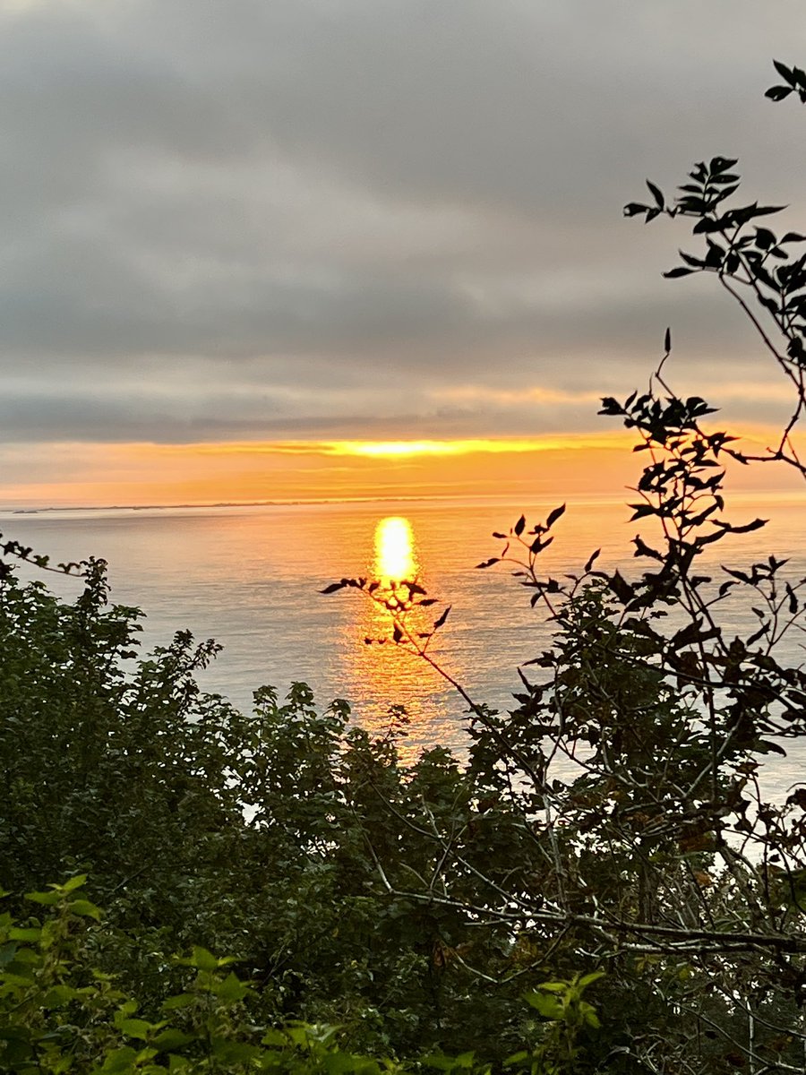 MarkCoxJsy's tweet photo. Quick peak of the sun before it disappeared again! #trektraining https://t.co/TRhyGFfdCk