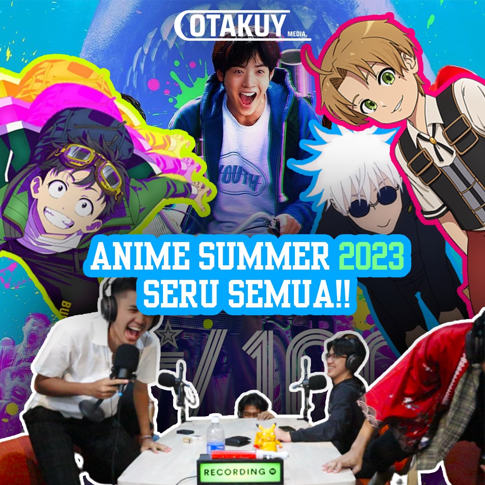 otakuymedia's tweet photo. [PODCAST] S4 E13 - ANIME SUMMER 2023 PALING SERU!!
musim panas, summer, NATSU!! kita bahas beberapa anime summer yang paling hits dan juga serta beberapa kegiatan yang dapat dilakukan jika kalian liburan musim panas di isekai!!

#anime  #podcast #podcastwibu #wibu #summeranime https://t.co/AaNWZttiUq