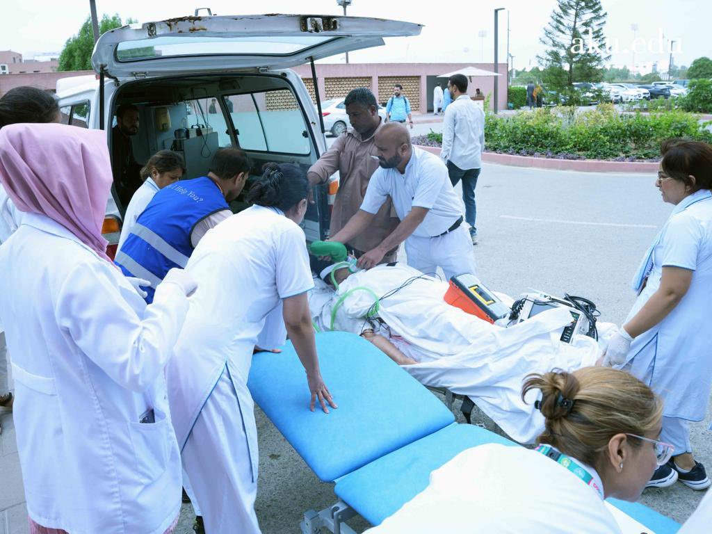 FaisalwIsmail's tweet image. In a demonstration of great teamwork, this In-Situ simulation was run in collaboration with the AKUH Resuscitation Committee, Centre of Excellence in Women and Child Health and Nursing Education Services!
Well done teams👏🏼👏🏼
@AKUGlobal 

#InSituSimulation 
#AKUCIME
#Patientsafety