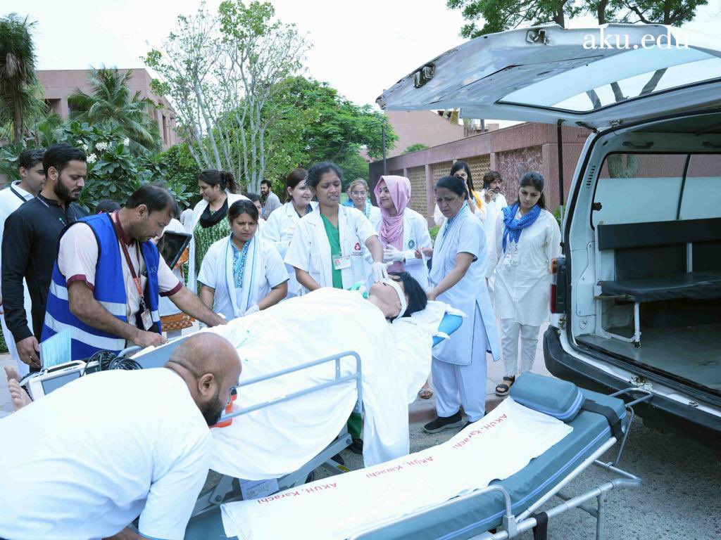 FaisalwIsmail's tweet image. In a demonstration of great teamwork, this In-Situ simulation was run in collaboration with the AKUH Resuscitation Committee, Centre of Excellence in Women and Child Health and Nursing Education Services!
Well done teams👏🏼👏🏼
@AKUGlobal 

#InSituSimulation 
#AKUCIME
#Patientsafety