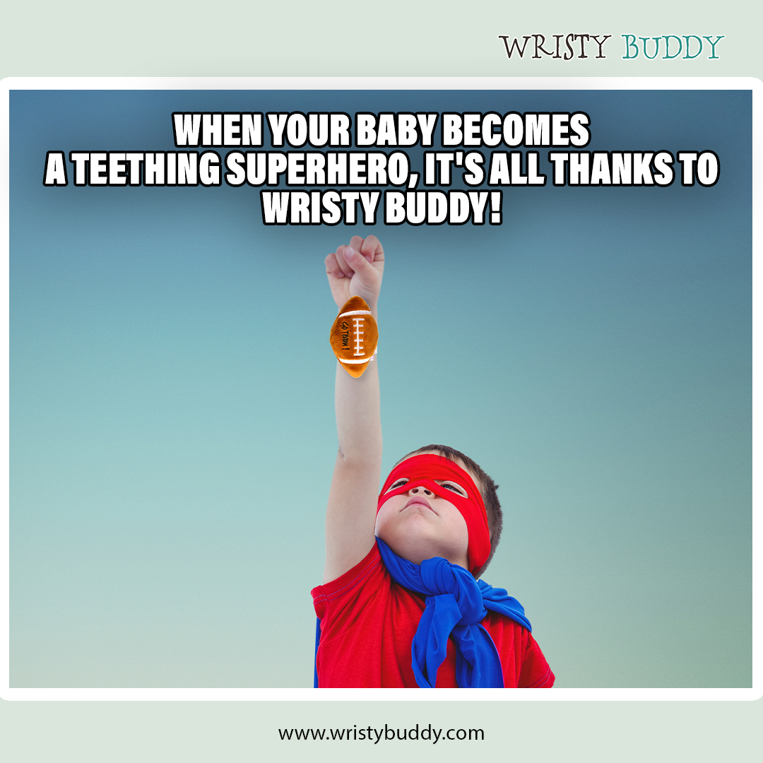 IWristybuddy's tweet image. Unleash your baby&apos;s teething superpowers with Wristy Buddy!
#wristybuddy #babyteethers #teethingbaby #teethingrelief #babycare #teethingring #siliconteethers #teethertoy #babyteethingtoy #motherhood #parenthood #toddlersofinstagram #babiesofinstagram #newmommy
