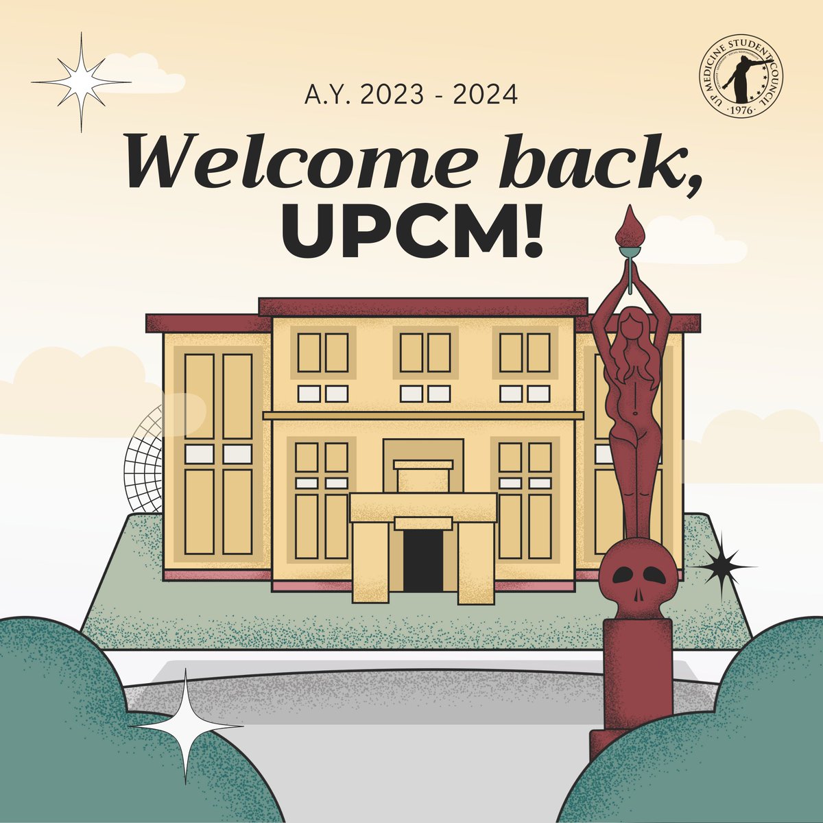 Welcome back, UPCM! 🌟

Tomorrow marks the first day of classes for A.Y. 2023 - 2024, where we also welcome the newest batch of UP College of Medicine students, UPCM 2028 and INTARMED 2030 🩺🤍  

May we all have a fruitful academic year ahead! 🌻
