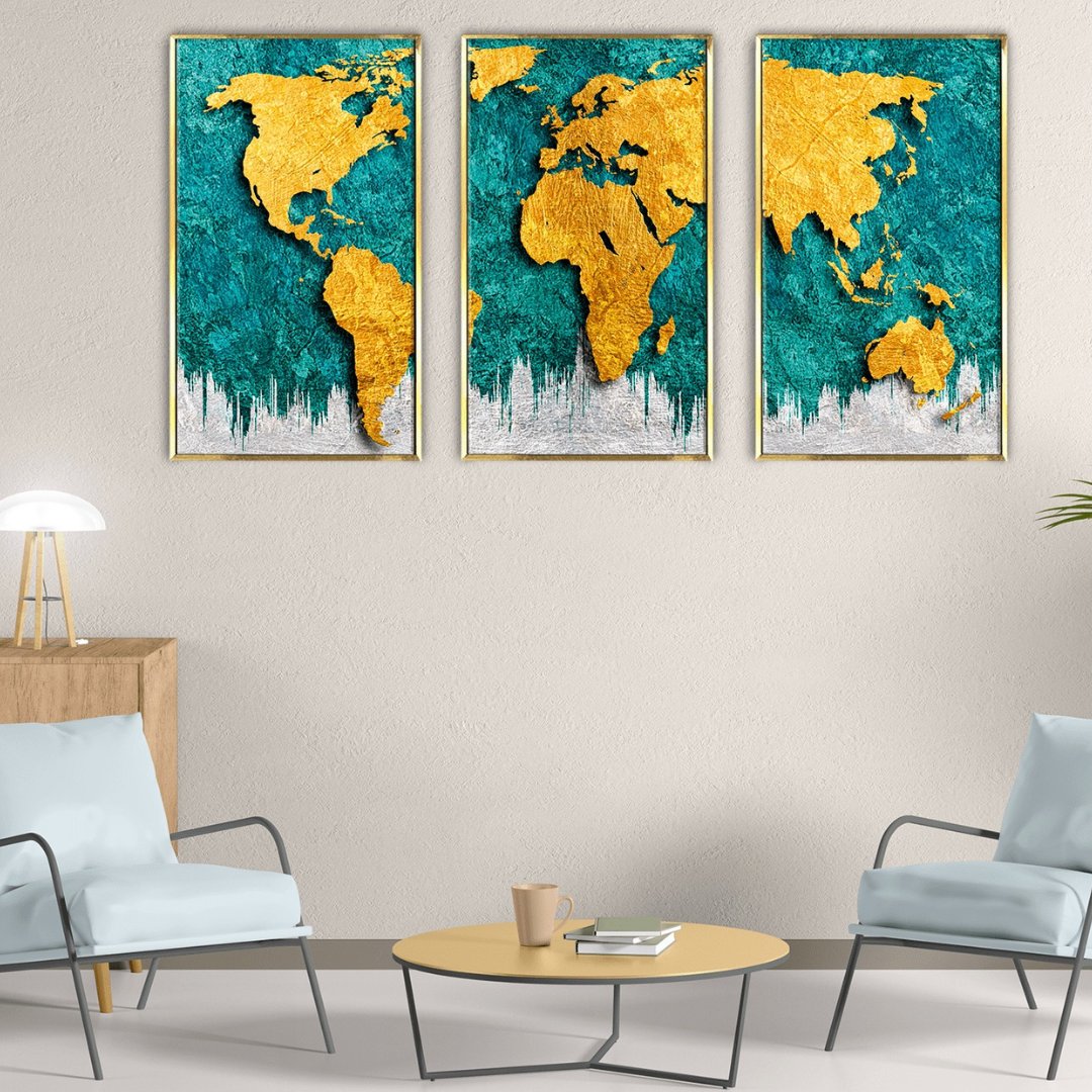 ppd_decor's tweet photo. Explore our Modern Gold and Gray Abstract World Map Wall Art for sophisticated living room decor. This stunning piece adds contemporary elegance to your walls. Explore the world in style! 🏡🌍🖼️
Explore this painting from here: https://t.co/IMY47dwpTw
#AbstractArt #WorldMapDecor https://t.co/C1WUlSwQlq