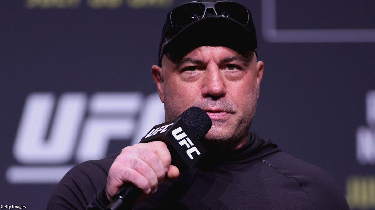 NEWSMAX's tweet image. Podcast host Joe Rogan claims the information being exposed about President Joe Biden is being done "on purpose" by Democrats who want another candidate in 2024. bit.ly/3KKJcKD