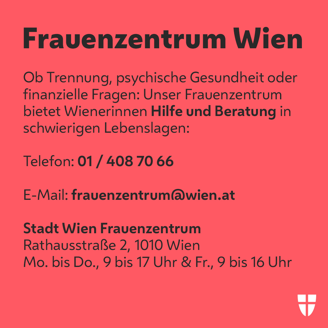 Stadt_Wien's tweet photo. Seit vier Jahren hilft das Frauenzentrum den Wienerinnen in schwierigen Situationen. 👩 Das Team aus Psychologinnen, Juristinnen und Sozialarbeiterinnen hat in den letzten vier Jahren 15.296 Beratungen angeboten - kostenlos, anonym, individuell. 👍 Infos: https://t.co/vRVhCKydsT https://t.co/tcEeAcUAZE